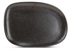 Vaagen 33x23cm Ceres tumepruun/rohekas