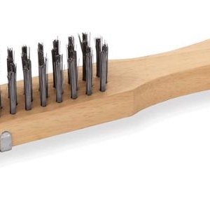 Grillhari kaabitsaga 28cm, terasharjadega