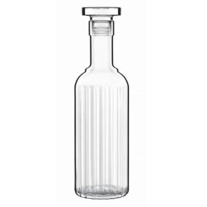 Klaaspudel ehk karahvin 73cl korgiga
