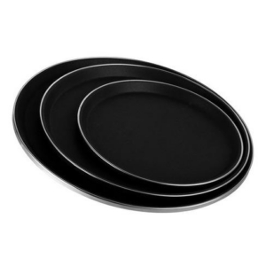Baarikandik 35,5cm mittelibisev, must, metallist servaga