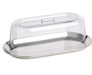 Vaagen ovaalne 30x15,5cm, plastikust kuppelkaanega