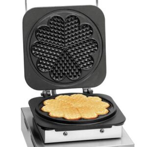Vahvlimasin südamekujuline 2200W, 230V, 50-300°C