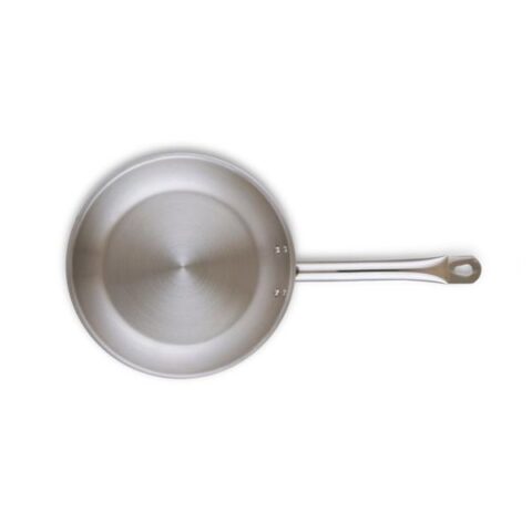 Praepann 28cm kaaneta, roostevabast terasest