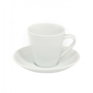 Espressotass 9cl alustaldrikuga 12,3cm