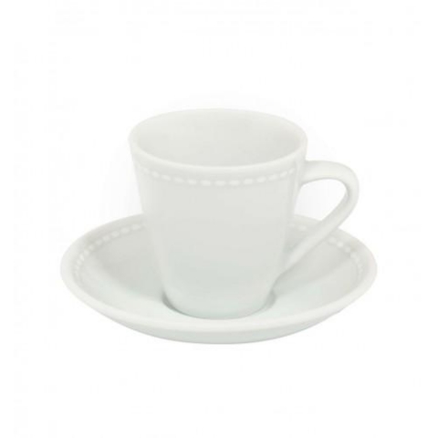 Espressotass 9cl alustaldrikuga 12,3cm