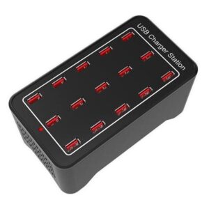 Laadija LED laualampidele, 15 USB pesa