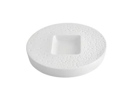 Taldrik 23cm "Mineral" mati pinnaga, nelinurkse keskosaga