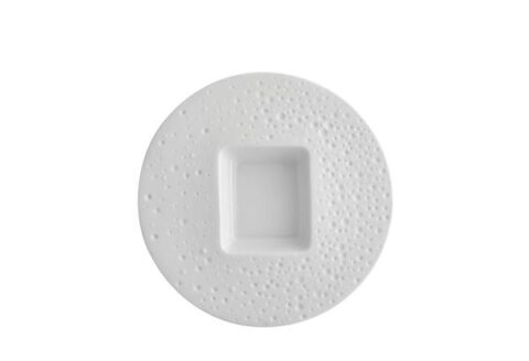 Taldrik 23cm "Mineral" mati pinnaga, nelinurkse keskosaga