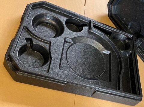 Termokandik 53x37x12cm must EPP-vahtplast, Dinner Box +3