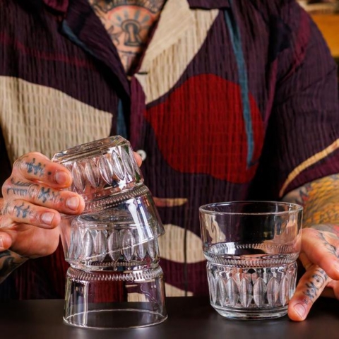 Joogiklaas 26cl madal ladustatav Rocks New Era