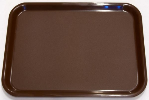 Kandik 33x43cm pruun plastik, krobelise pinnaga