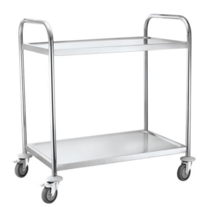 Köögikäru 910x590x950mm 2-tasapinnaga, kokkupandav