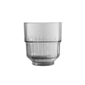 Joogiklaas 26,5cl madal, ladustatav Rocks LINQ Smokey
