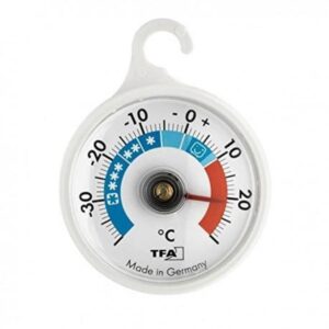 Külmiku termomeeter -40°C / +30°C ümmargune väike