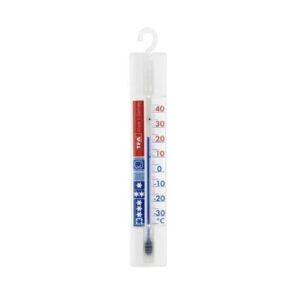 Külmiku termomeeter -40°C / +30°C piklik, lapik