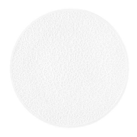 Taldrik 33cm reljeefne valge Nori