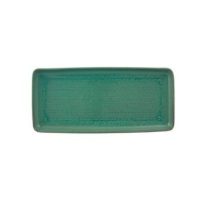 Vaagen 36,5x17cm nelinurkne Gemstone Jade