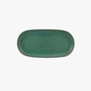 Vaagen 29,5x15cm ovaalne Gemstone Jade
