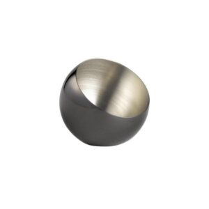 Kauss 0,1L musta PVD-kattega Gunmetal Sphere 3tk/komplektis