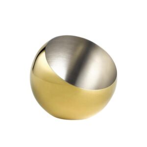 Kauss 0,8L kuldse PVD-kattega Sphere