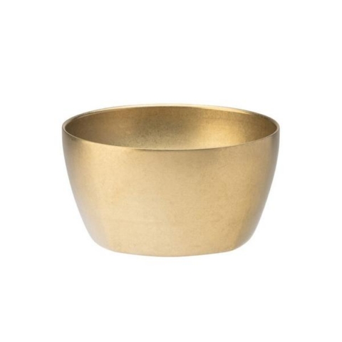 Lisandikauss 11cm topeltseinaga, kuldse PVD-kattega