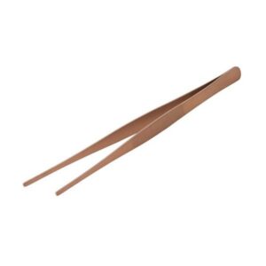 Pintsetid 25cm sirged, matistatud vaskse PVD-kattega