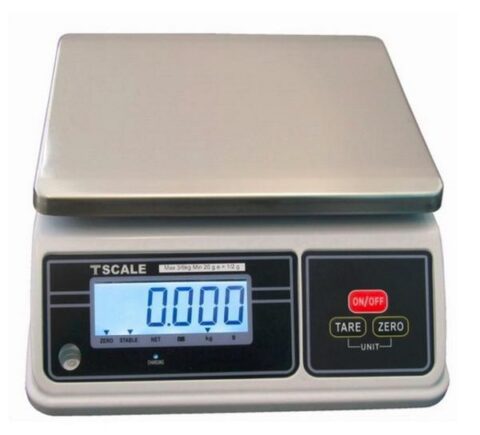 Lauakaal 15kg digitaalne, taadeldud, kahe piirkonnaga, täpsusklass 2/5g