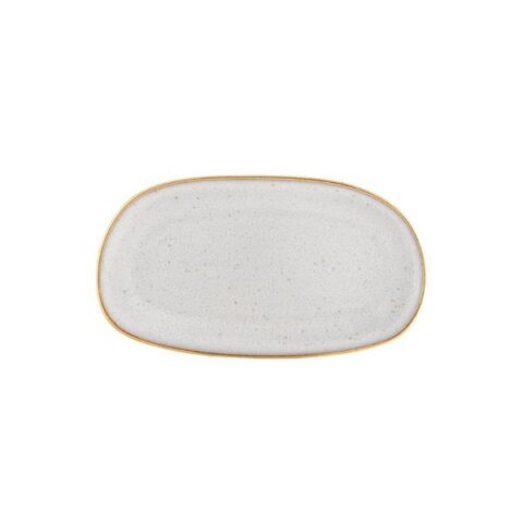 Vaagen 25x14cm Gold Stone White