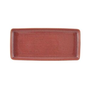 Vaagen 36,5x17cm nelinurkne Gemstone Coral