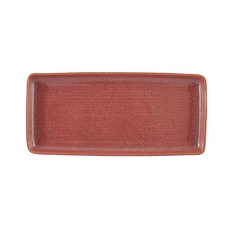 Vaagen 36,5x17cm nelinurkne Gemstone Coral