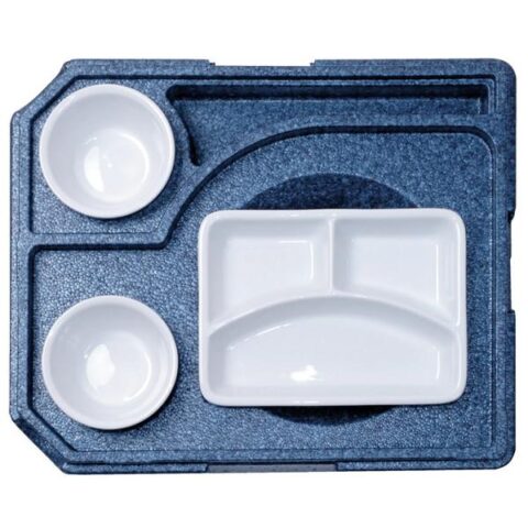 Termokandik 44x37x12cm sinine EPP-vahtplast, Dinner Box +2
