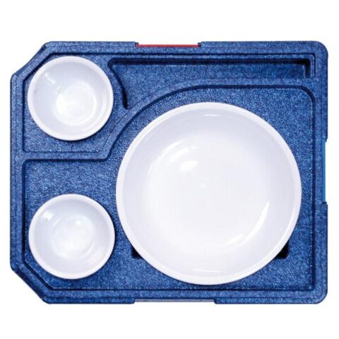 Termokandik 44x37x12cm sinine EPP-vahtplast, Dinner Box +2