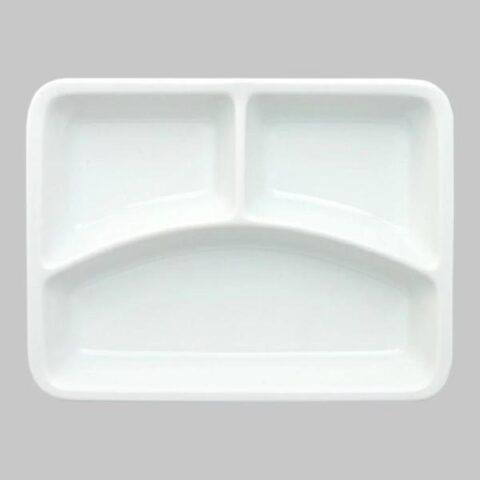Taldrik 23x17,5cm 3-sektsiooniga termokandikutesse Dinner Box