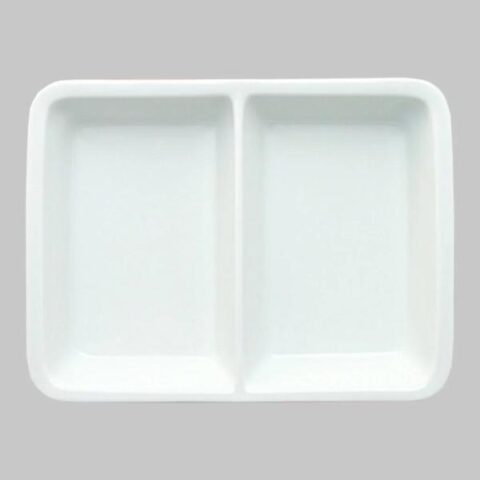 Taldrik 23x17,5cm 2-sektsiooniga termokandikutesse Dinner Box