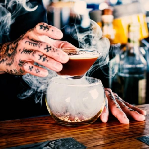 Kokteiliklaas 17cl kaheosaline Martini Chiller