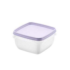 Säilituskarp 0,5L kaanega, 12x12x6,5cm, 5 tk/pk, Lavendel