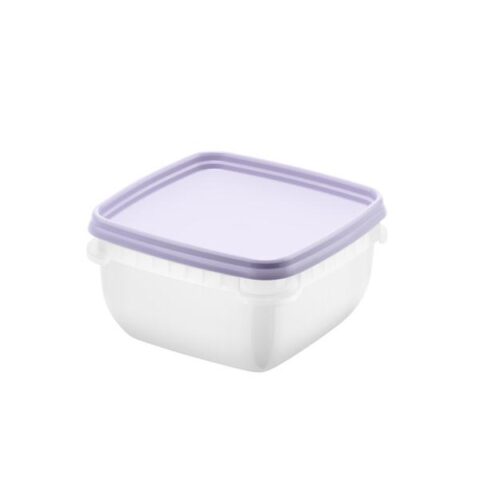 Säilituskarp 0,5L kaanega, 12x12x6,5cm, 5 tk/pk, Lavendel