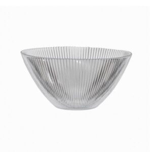 Klaaskauss Ø22,5cm H:11cm Aria läbipaistev