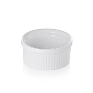 Ramekin Ø9cm, k4,5cm valge portselan, maht 13cl