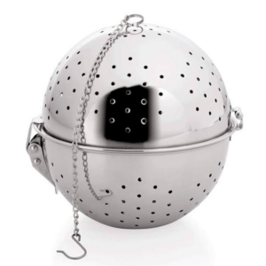 Maitseainete pall Ø14cm ketiga, aukude läbimõõt Ø2,5mm, Cr/Ni-teras