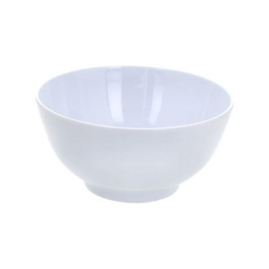 Kauss 15cm, kõrgus 7,5cm valge melamiin