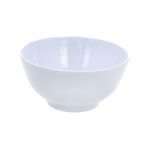 Kauss 15cm, kõrgus 7,5cm valge melamiin