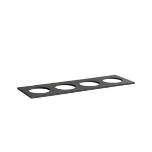 GN 2/4 plaat 4-auguga Ø10,5cm