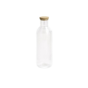 Klaaspudel 1L korgist korgiga