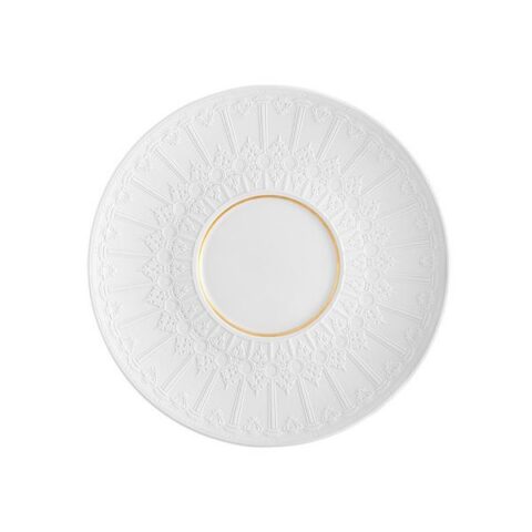 Taldrik 26,7cm kuldse triibuga Aura