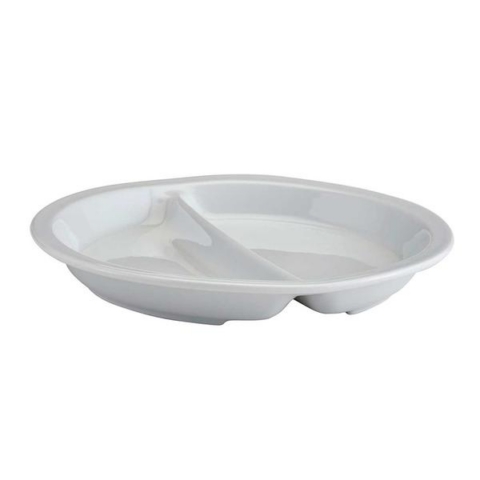 Taldrik 25,4cm termokandikusse Euronorm, maht 75cl, kahe sektsiooniga