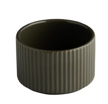 Ramekin 200ml,  Ø9cm, k6cm rohekas-pruun portselan The Grid