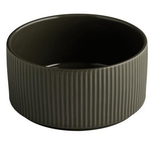 Kauss Ø16cm rohekas-pruun portselan The Grid
