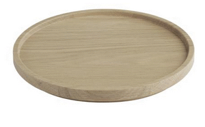 Taldrik 16cm õlitatud tamm The Grid