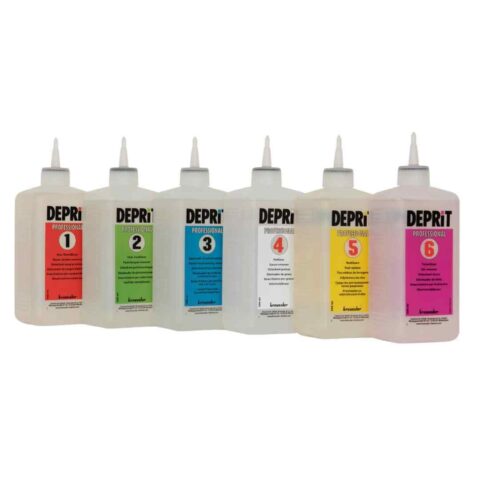 Plekieemaldusainete komplekt 6 x 500ml Deprit Professional